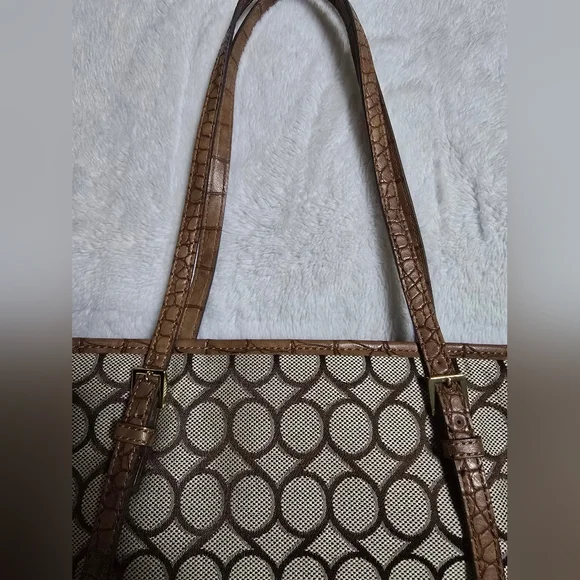 Nine West Purse Shoudler Bag Large Handbag Tote - Picture 9 of 15